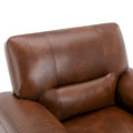 Modern Fort Faux Leather Accent Chairs for Living Room Upholstery