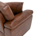 Modern Fort Faux Leather Accent Chairs for Living Room Upholstery