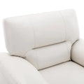 Modern Fort Faux Leather Accent Chairs for Living Room Upholstery