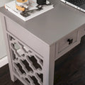SEI Furniture Eden Writing Desk with Storage Solutions