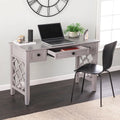 SEI Furniture Eden Writing Desk with Storage Solutions