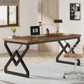 63-Inch Spacious Executive Desk for Home Office Use