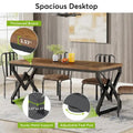 Executive Desk – Large Modern Office Workstation with Thick Wood Top