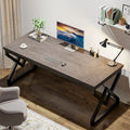 63-Inch Spacious Executive Desk for Home Office Use