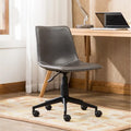 Roundhill Furniture Cesena 360° Swivel Office Chair with Faux Leather and Air Lift