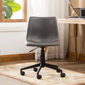 Roundhill Furniture Cesena 360° Swivel Office Chair with Faux Leather and Air Lift