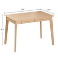 39.4-Inch Wooden Writing and Computer Desk