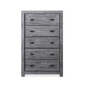 Montauk Solid Wood Chest with 5 Drawers by Grain Wood Furniture