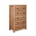 Montauk Solid Wood Chest with 5 Drawers by Grain Wood Furniture