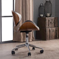 Corvus Madonna Adjustable Curved Office Chair in Mid-Century Modern Style