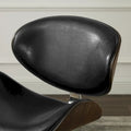 Corvus Madonna Adjustable Curved Office Chair in Mid-Century Modern Style