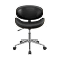 Corvus Madonna Adjustable Curved Office Chair in Mid-Century Modern Style
