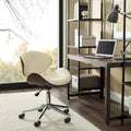 Corvus Madonna Adjustable Curved Office Chair in Mid-Century Modern Style