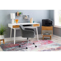 Linon Monroe Ash Writing Desk
