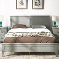 Solid Wood Full-Size Platform Bed