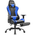 Ergonomic Gaming Chair with Footrest - Ideal for Desk Use