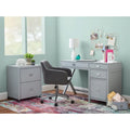 Linon Poppy Side Storage Writing Desk