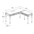Country Meadows Corner Desk