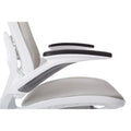 Riley Ergonomic Office Chair with White Mesh Seat and Backrest