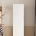 Space-Saving Scalable Hanging Rod Wardrobe Closet with Mirror