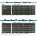 0.75-Inch Vertical Standard Mattress Support Wooden Slats with Protective Cover
