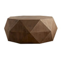 38-Inch Three-Dimensional Embossed Retro American Coffee Table