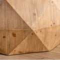 38-Inch Three-Dimensional Embossed Retro American Coffee Table
