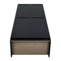 Modern Storage Wardrobe Cabinet with Doors and Multi Compartment Shelves
