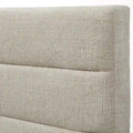 Raquel Queen Upholstered Bed with Channel Back by Lifestorey