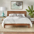 Lifestorey Larkin Queen Platform Bed in Mid-Century Style