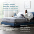 Lucid Premium Adjustable Bed Frame