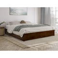 Barcelona Twin XL Trundle Panel Bed with Platform Design