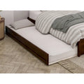 Barcelona Twin XL Trundle Panel Bed with Platform Design