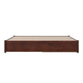 Barcelona Twin XL Trundle Panel Bed with Platform Design