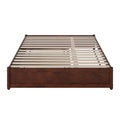 Barcelona Twin XL Trundle Panel Bed with Platform Design