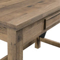 Salvage Oak Quinton Writing Desk with Drawer