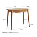 100% Solid Natural Wood Computer Desk