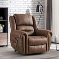 Comfortable Power Lift Recliner Chair with Breathable Fabric, Massage, Heat, and USB Charging Port