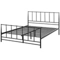Freeport Brown King-Size Metal Bed Frame