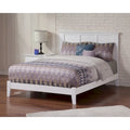 White Madison Queen Foundation Bed Frame