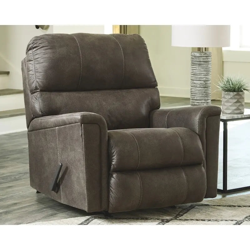 Signature Design by Ashley Navi Brown Reclining Rocker
