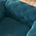 Corvus Aosta Tufted Velvet Chesterfield Lounge Chair