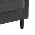 CosmoLiving by Cosmopolitan Strummer Reversible Velvet Sectional Sofa