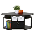 Astor Oval Coffee Table in Walnut by Porch & Den