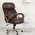 Executive Ergonomic Swivel Office Chair for Big & Tall with LeatherSoft Upholstery