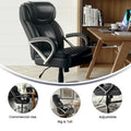 Big and Tall Office Chair with High Back Lumbar Support and Rolling Base