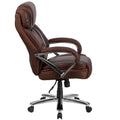 Executive Ergonomic Swivel Office Chair for Big & Tall with LeatherSoft Upholstery