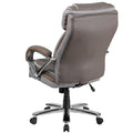Executive Ergonomic Swivel Office Chair for Big & Tall with LeatherSoft Upholstery