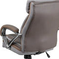 Executive Ergonomic Swivel Office Chair for Big & Tall with LeatherSoft Upholstery