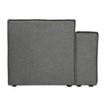 Modern Left Armrest Modular Sectional Sofa Chair